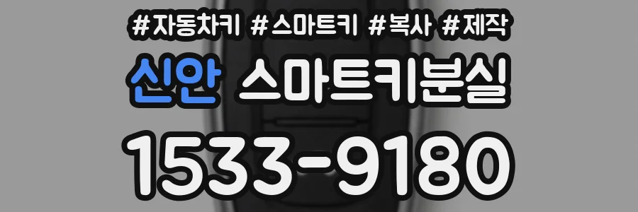 신안 스마트키분실
