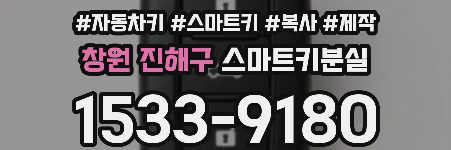 창원 진해구 스마트키분실