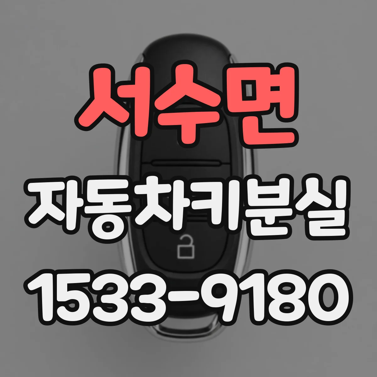 서수면 자동차키분실