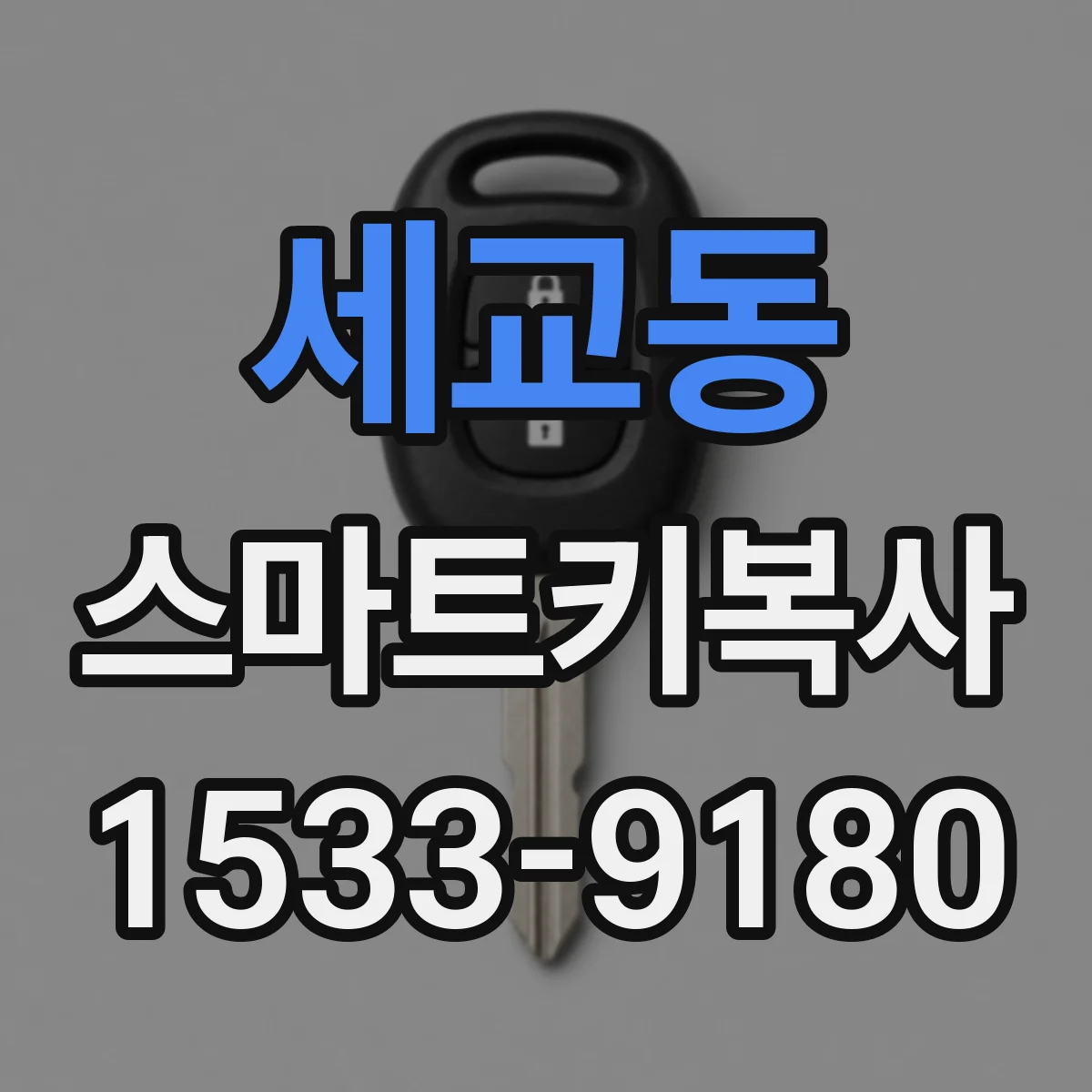 세교동 스마트키복사