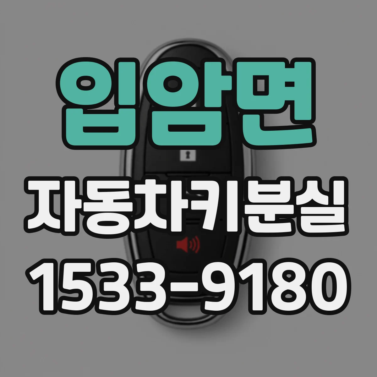 입암면 자동차키분실