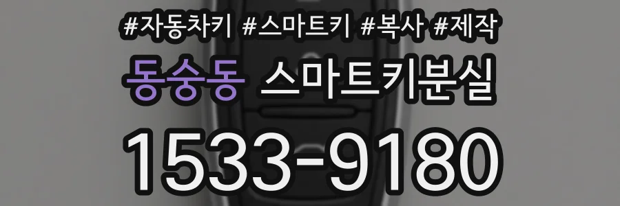 동숭동 스마트키분실