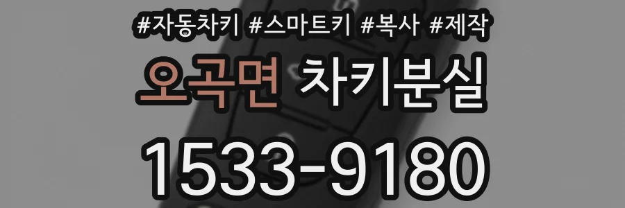 오곡면 차키분실