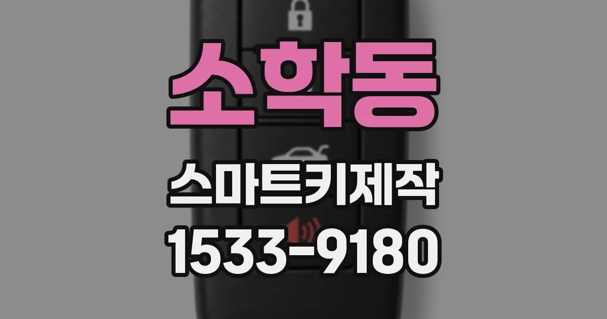 소학동 스마트키제작