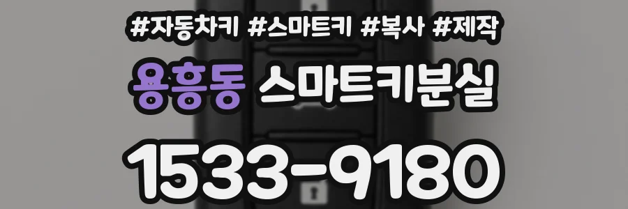 용흥동 스마트키분실