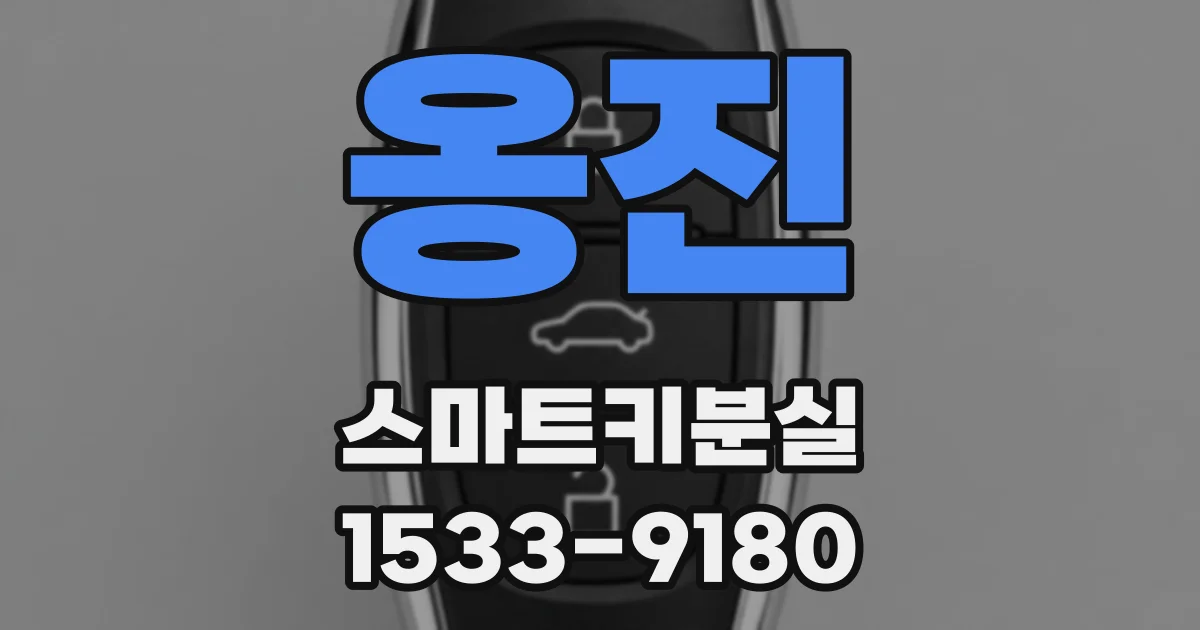옹진 스마트키분실