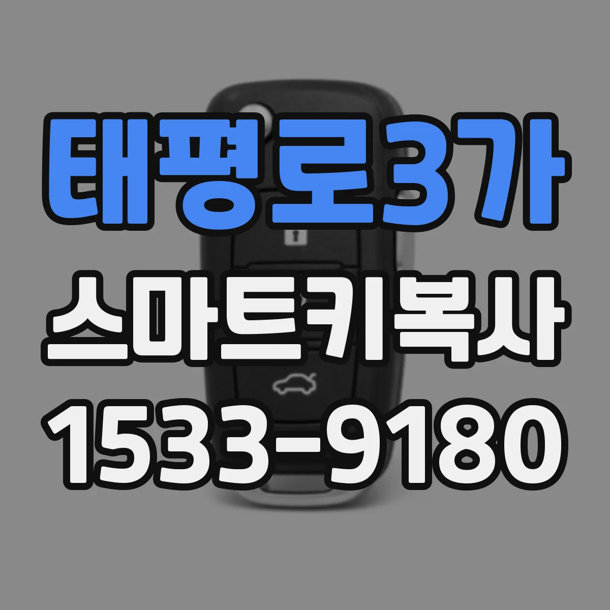 태평로3가 스마트키복사