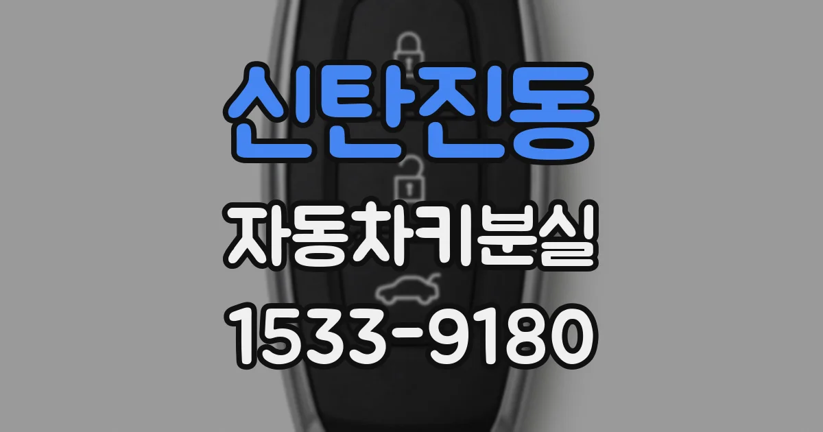 신탄진동 자동차키분실
