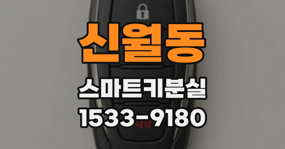 신월동 스마트키분실