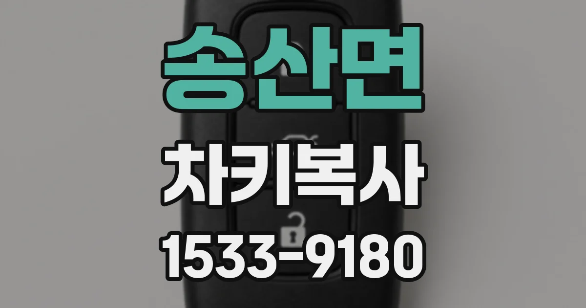 송산면 차키복사