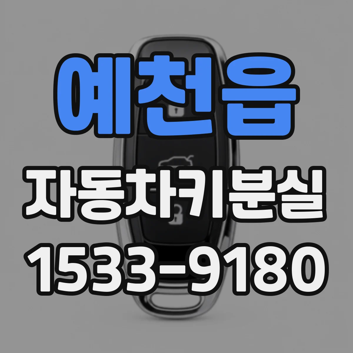 예천읍 자동차키분실