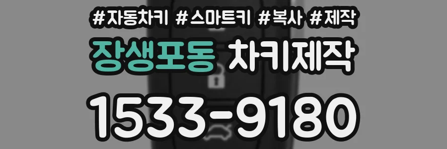 장생포동 차키제작