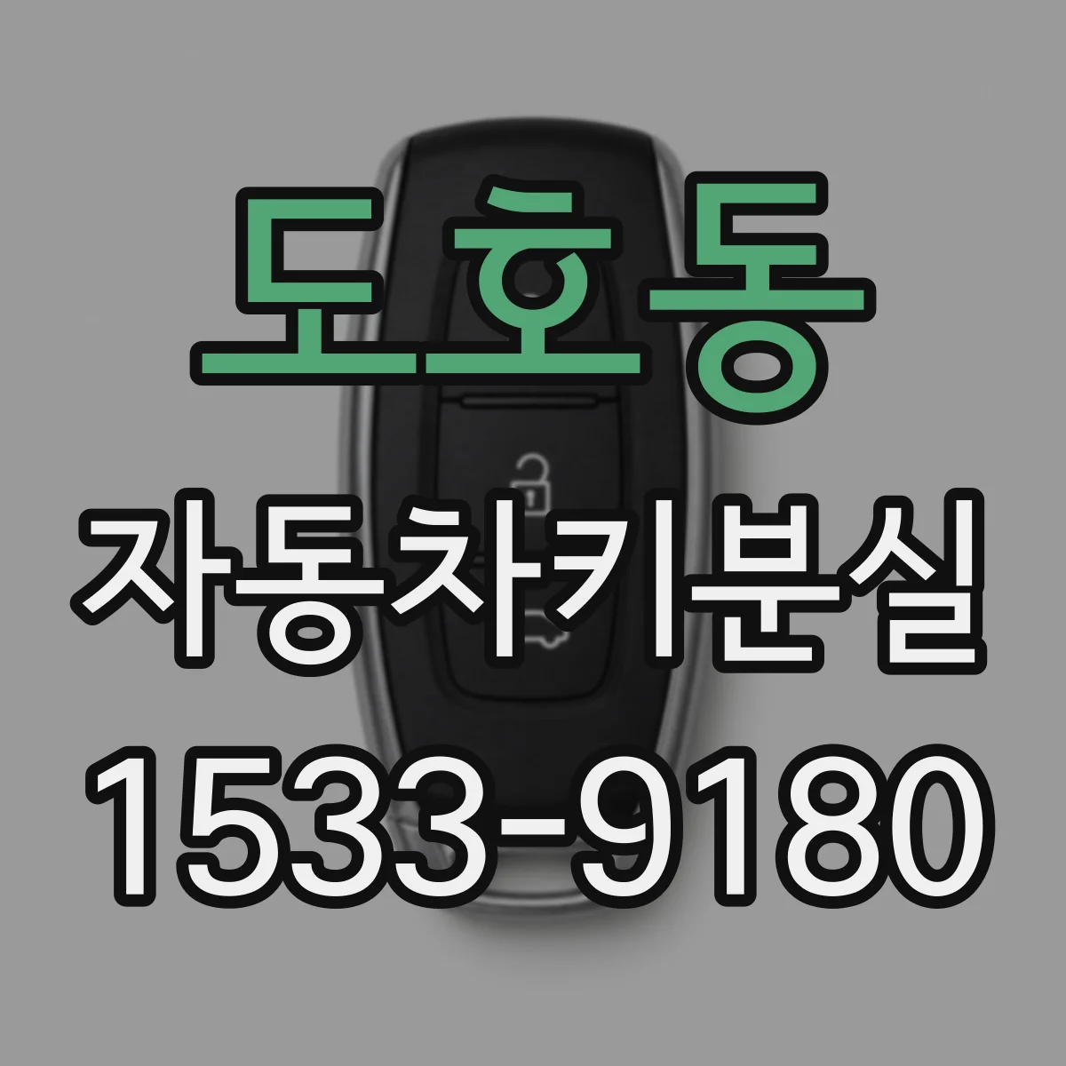 도호동 자동차키분실