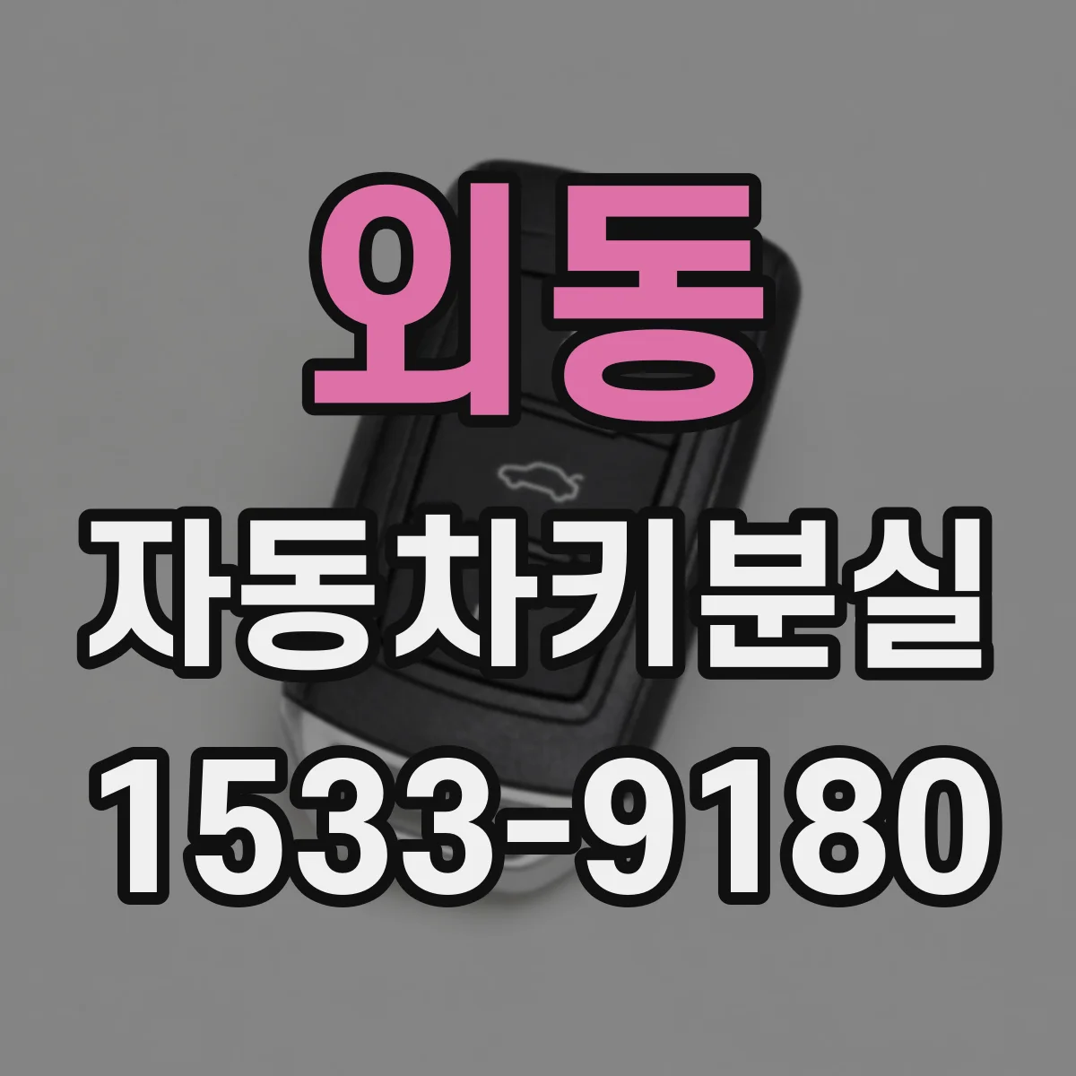 외동 자동차키분실