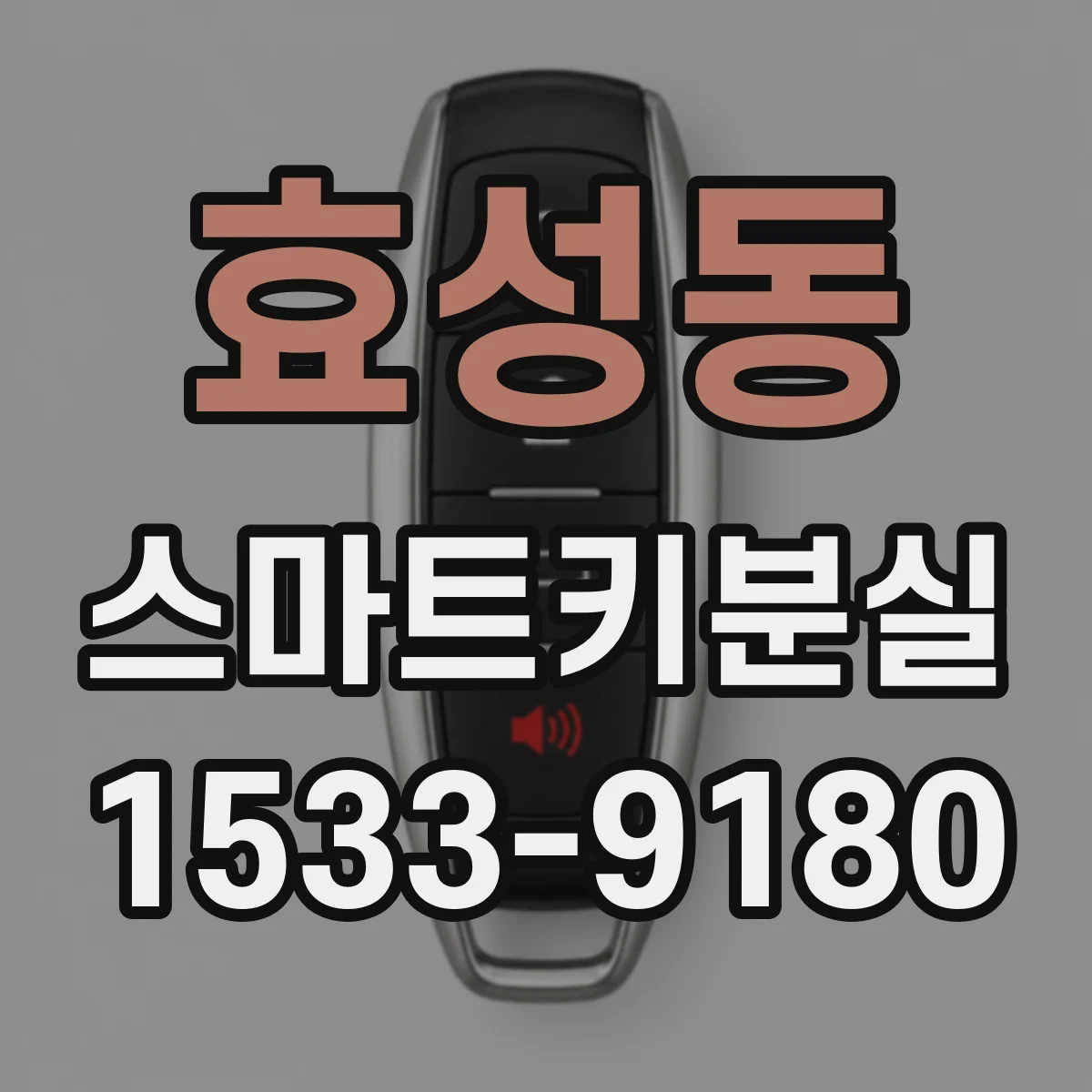 효성동 스마트키분실