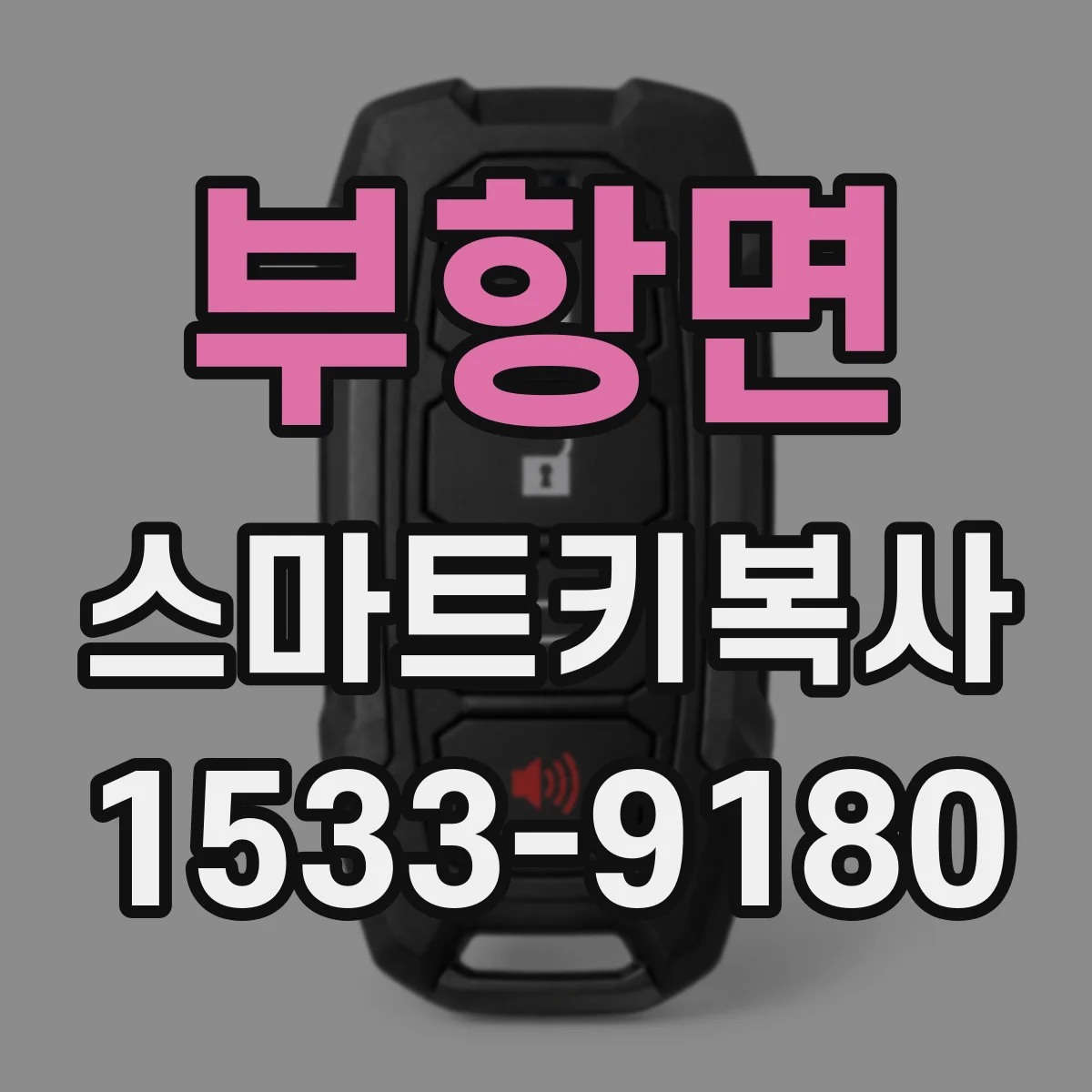 부항면 스마트키복사