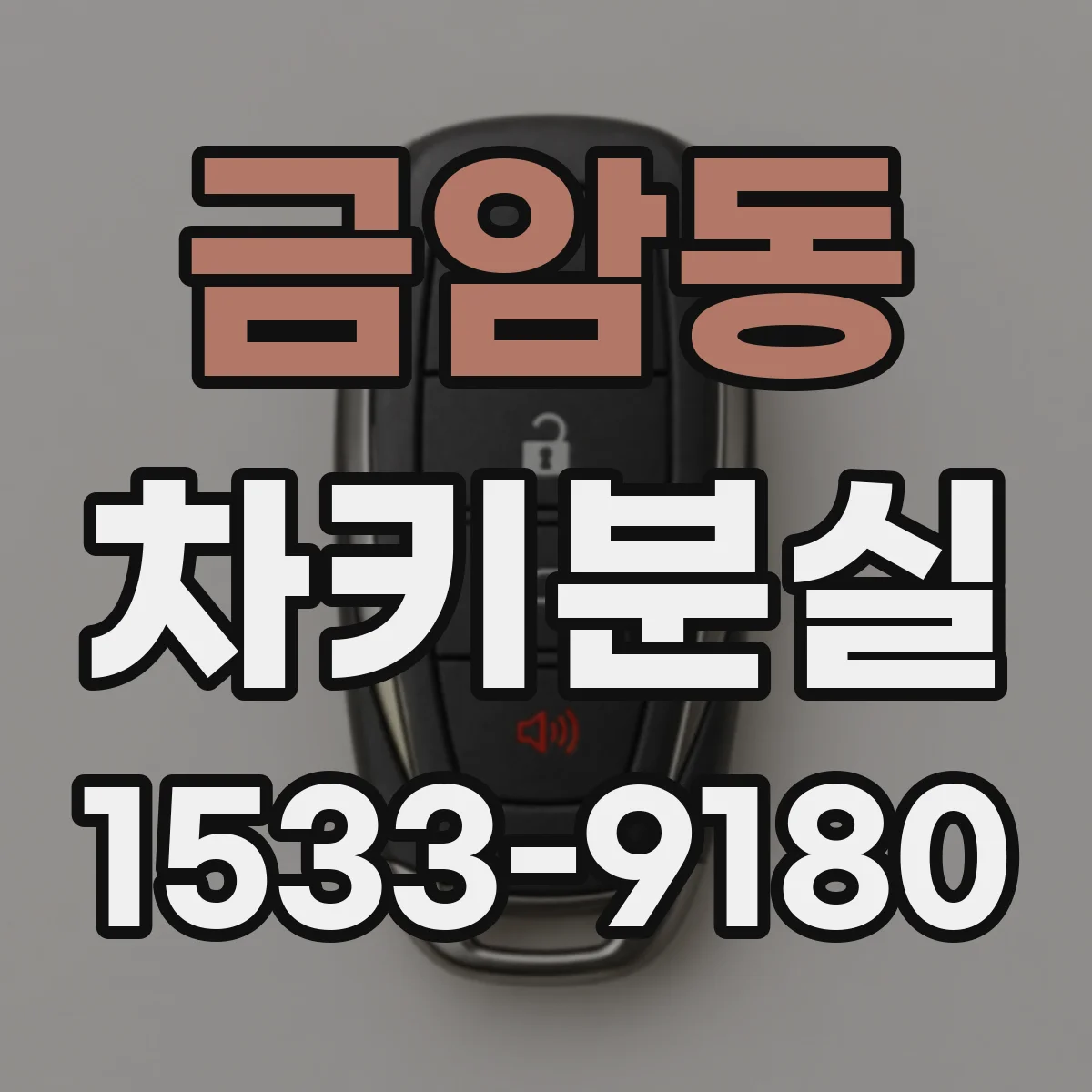 금암동 차키분실