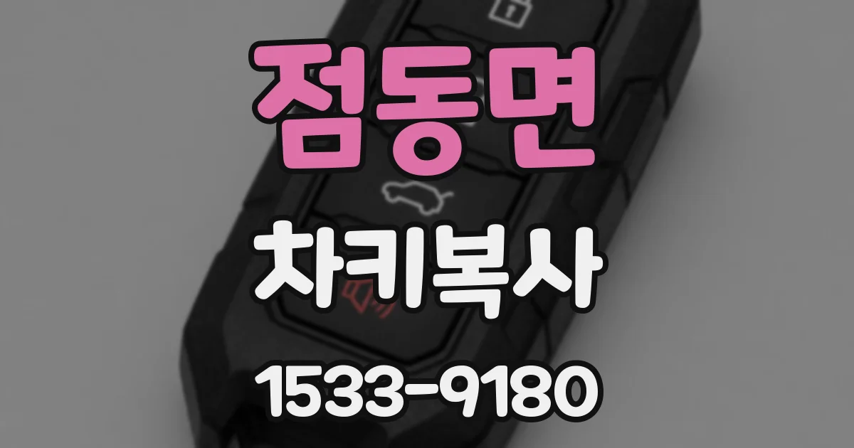 점동면 차키복사