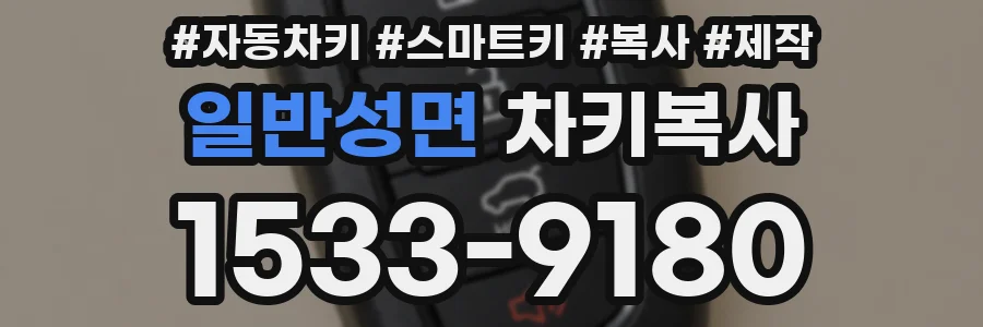 일반성면 차키복사