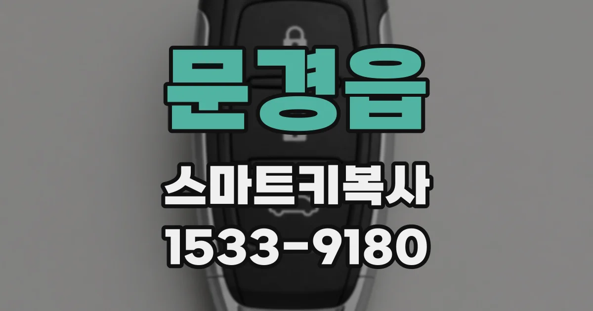 문경읍 스마트키복사