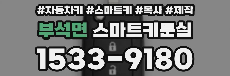 부석면 스마트키분실