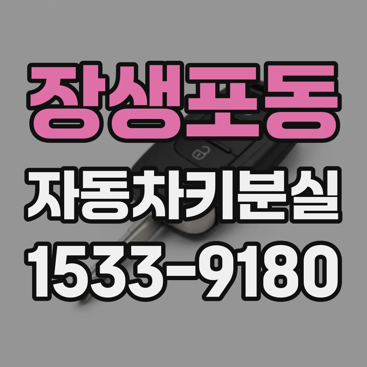 장생포동 자동차키분실