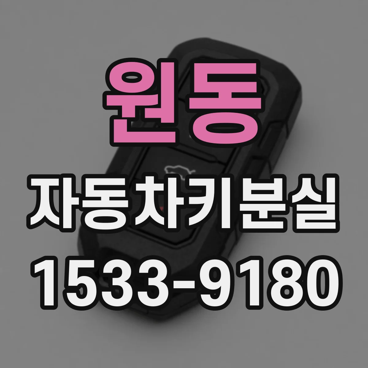 원동 자동차키분실