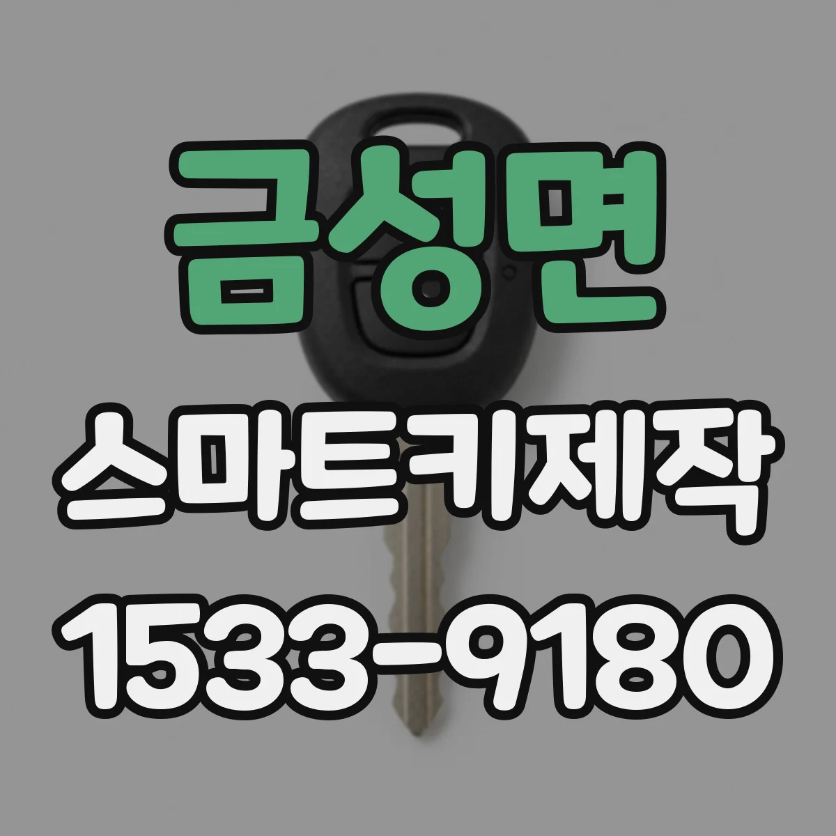 금성면 스마트키제작