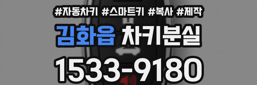 김화읍 차키분실