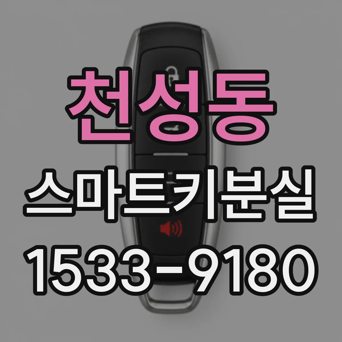 천성동 스마트키분실