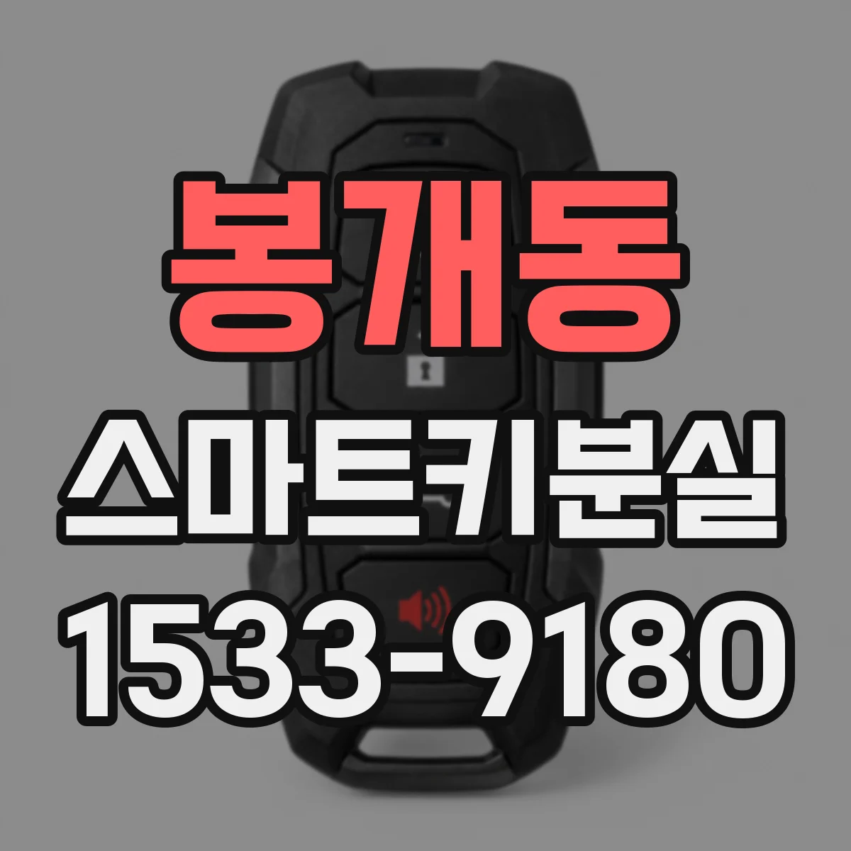 봉개동 스마트키분실