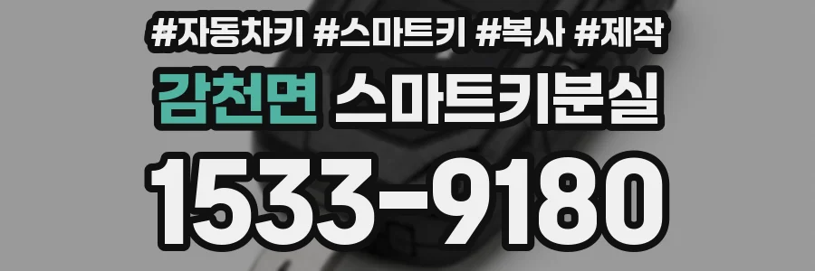 감천면 스마트키분실