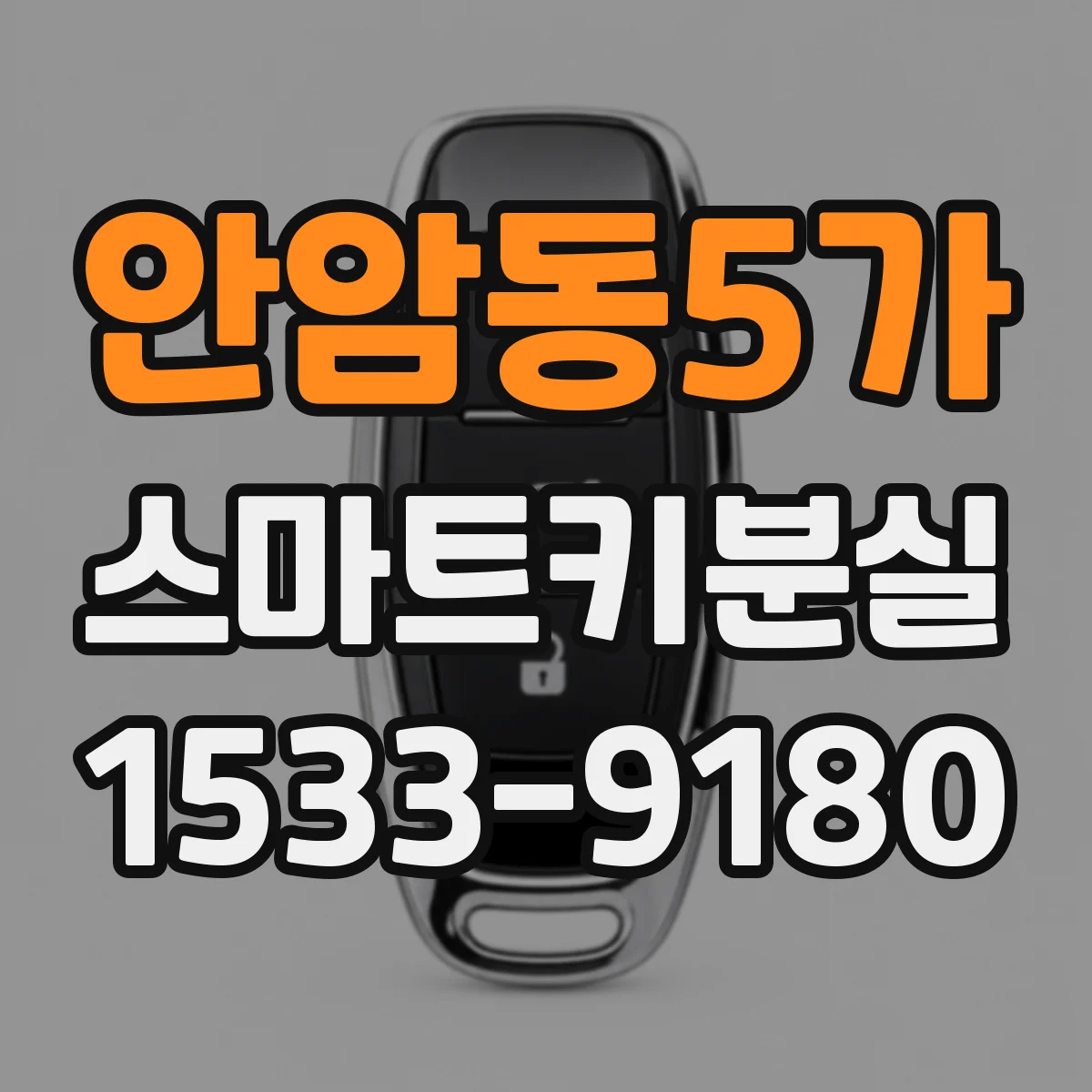 안암동5가 스마트키분실