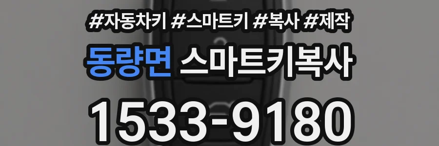 동량면 스마트키복사
