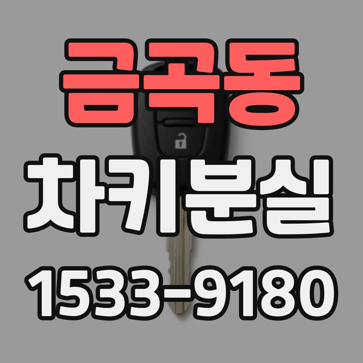 금곡동 차키분실