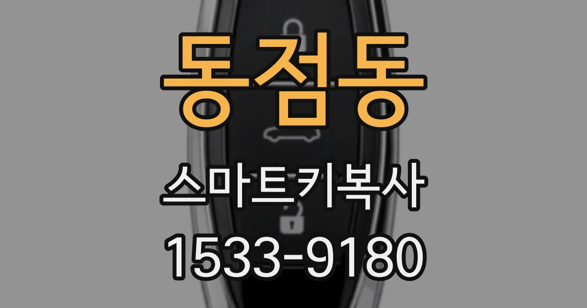 동점동 스마트키복사