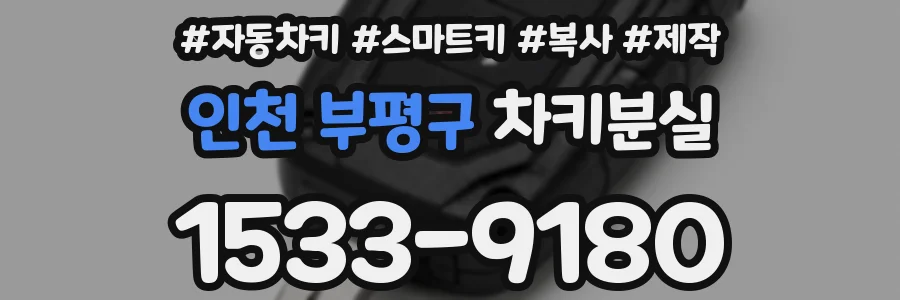 인천 부평구 차키분실