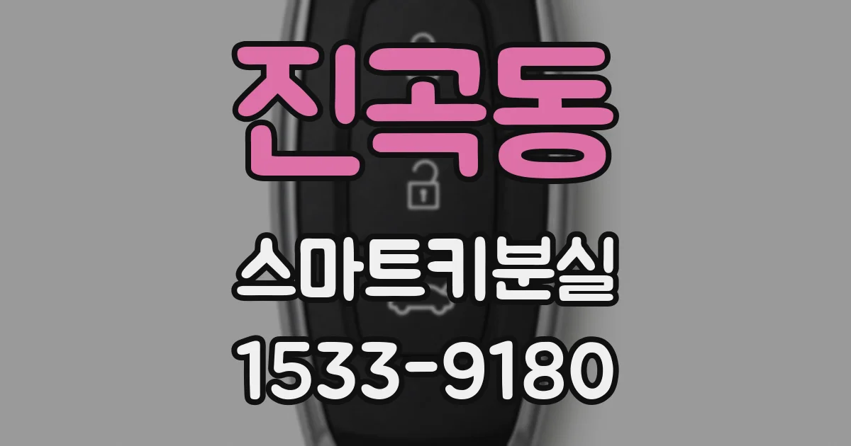 진곡동 스마트키분실