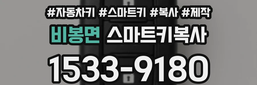 비봉면 스마트키복사