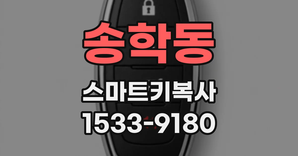 송학동 스마트키복사