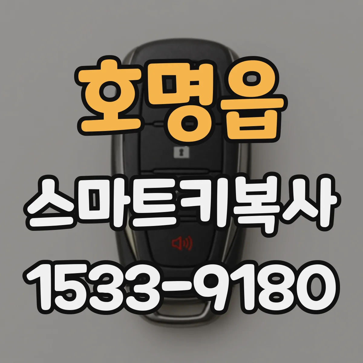 호명읍 스마트키복사