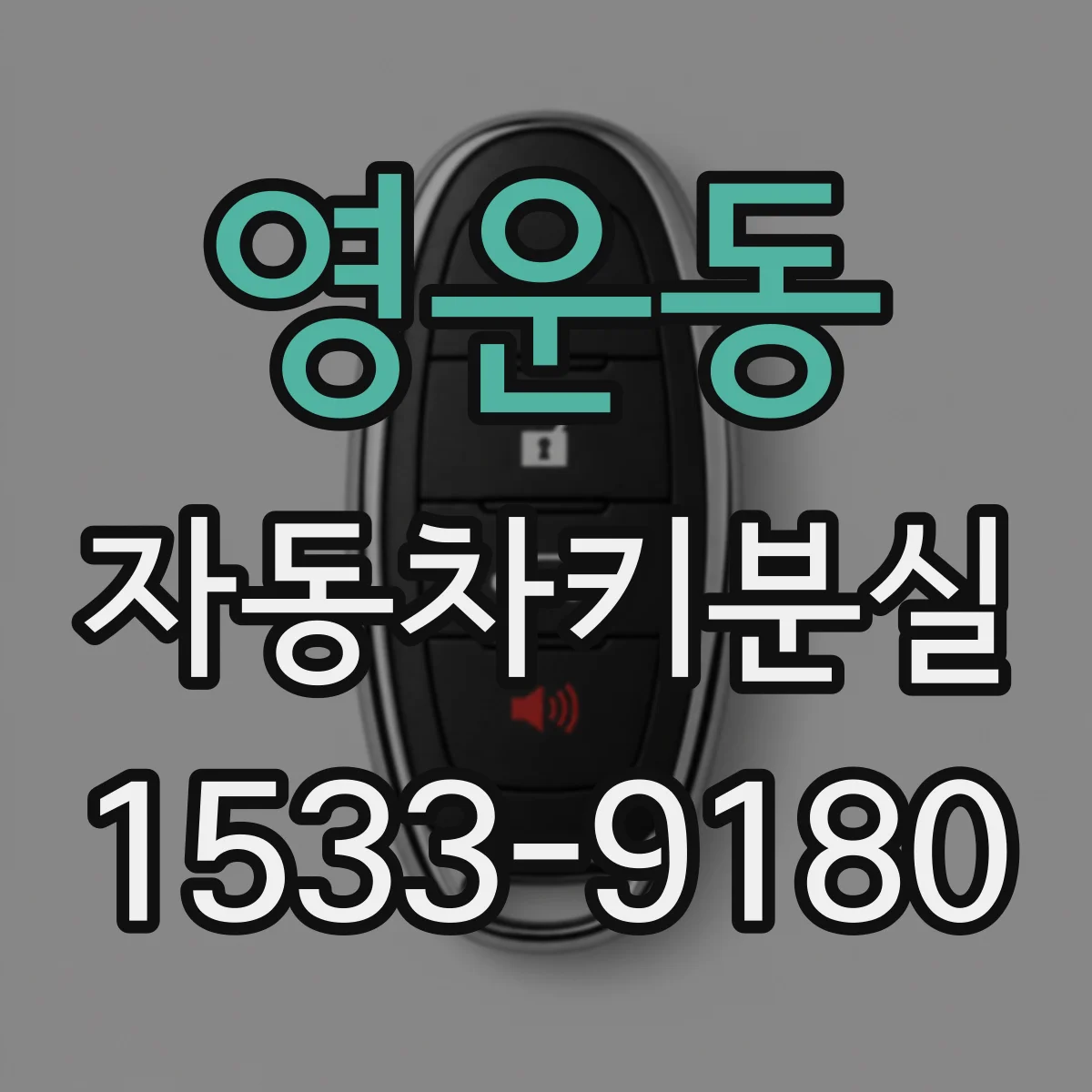 영운동 자동차키분실