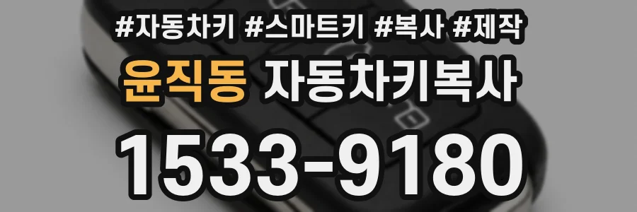 윤직동 자동차키복사