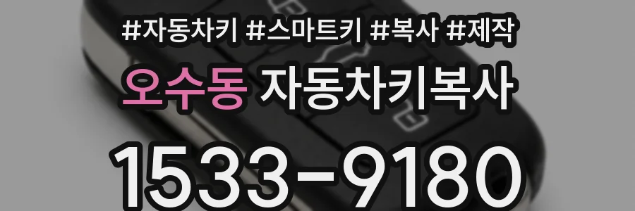 오수동 자동차키복사