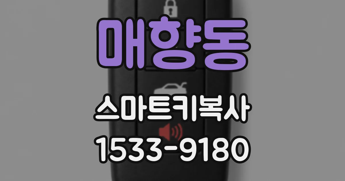 매향동 스마트키복사