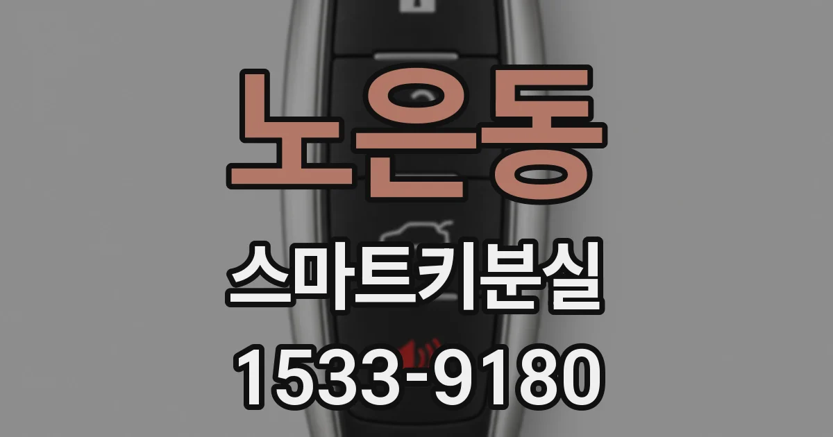 노은동 스마트키분실