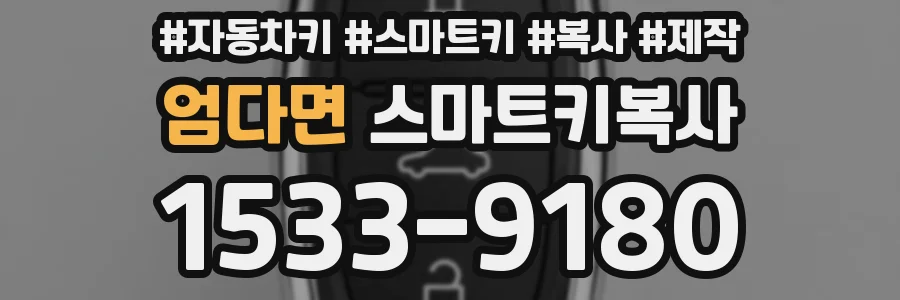 엄다면 스마트키복사
