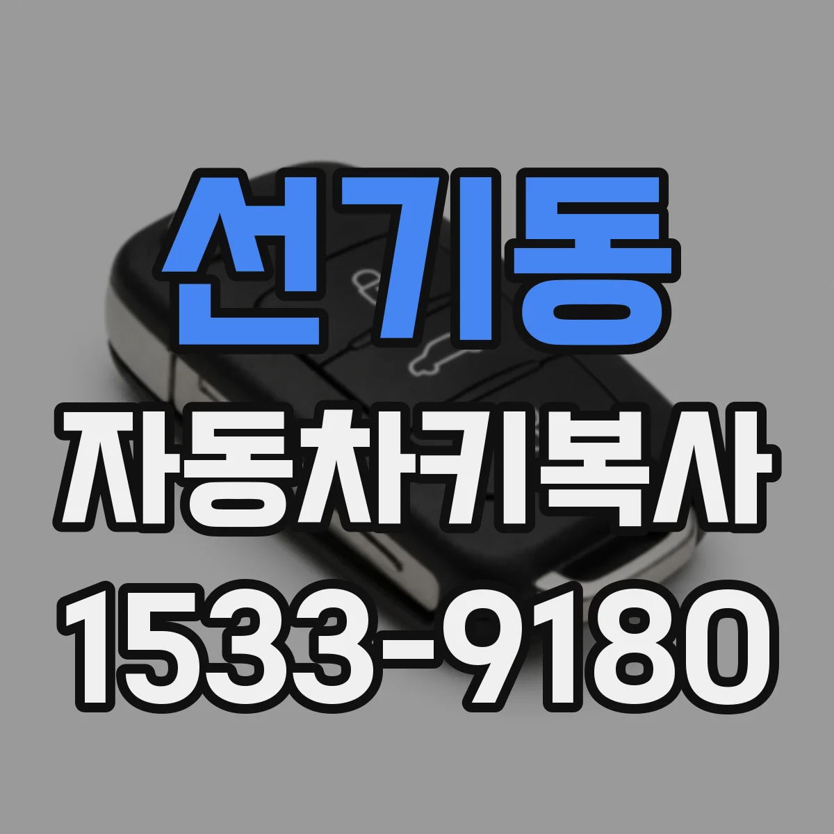 선기동 자동차키복사