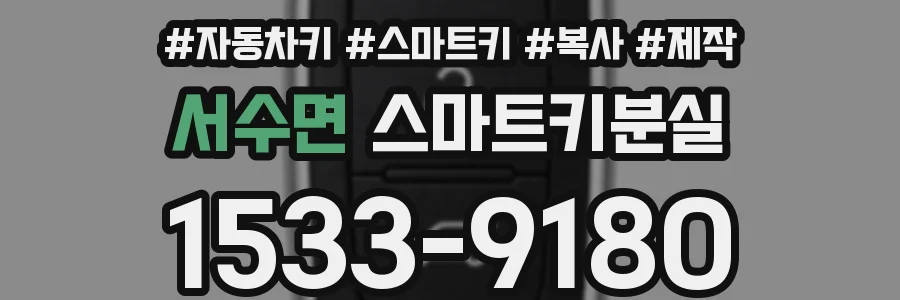 서수면 스마트키분실