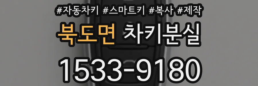 북도면 차키분실